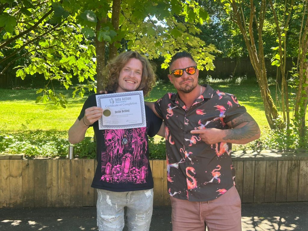 Into Action with successful patient Justin Berling