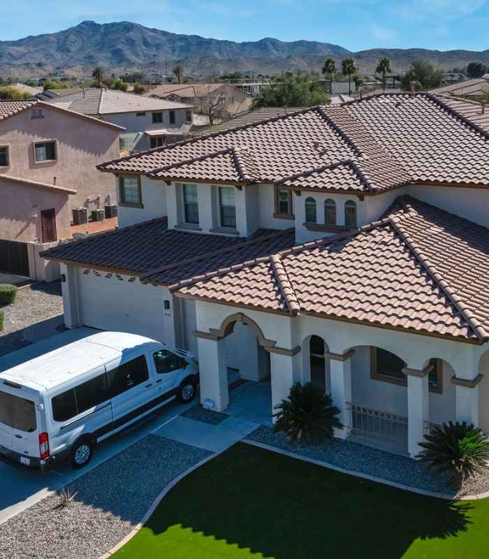 Residential Inpatient Rehab Center in Arizona Drone Photo