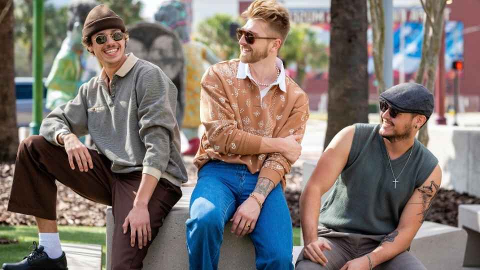 recovery for men instills brotherhood as these three guys sitting represent