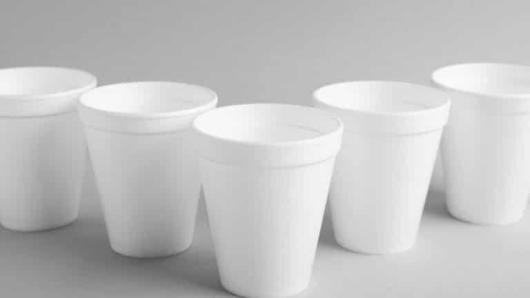 What Is Lean The Dangers of Codeine Cough Syrup hero image of Styrofoam cups.